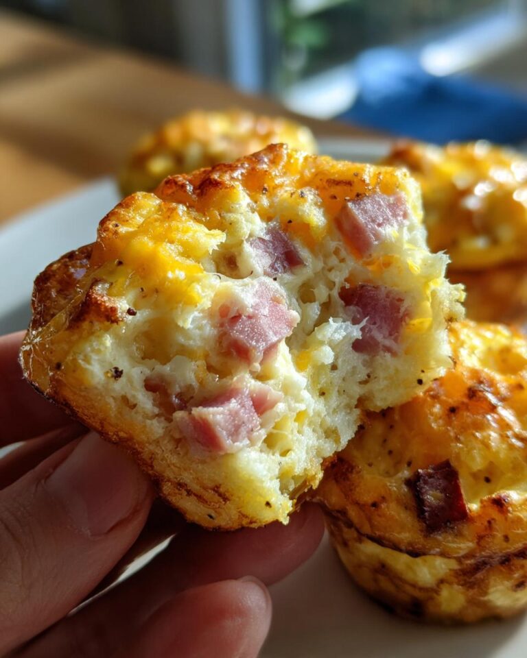 Ham and Cheese Egg Cups