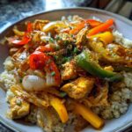 Healthy Bell Pepper Dinner