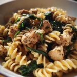 High Protein Chicken Pasta