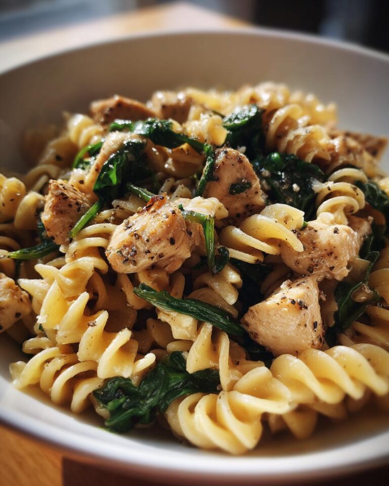 High Protein Chicken Pasta