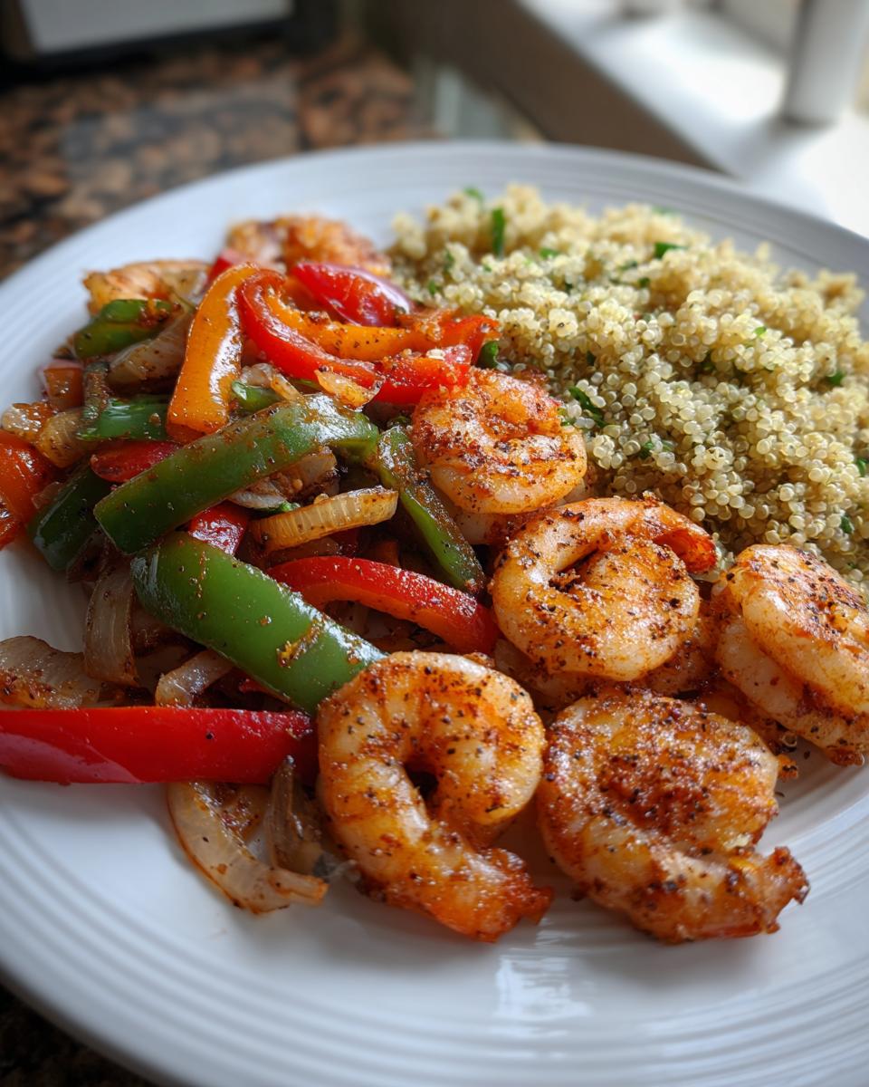 High Protein Shrimp Dinner - detail 1