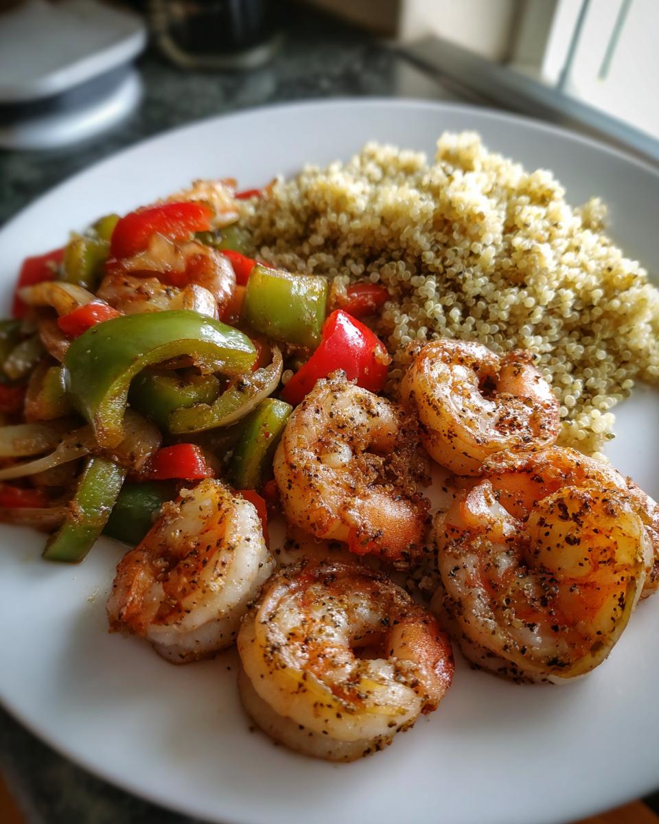 High Protein Shrimp Dinner - detail 2