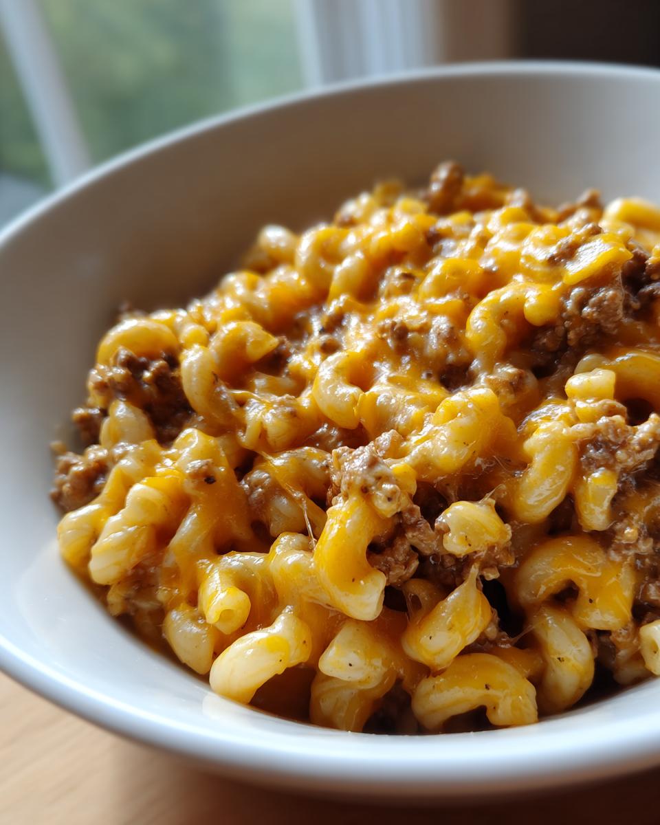 Homemade Hamburger Helper - detail 2