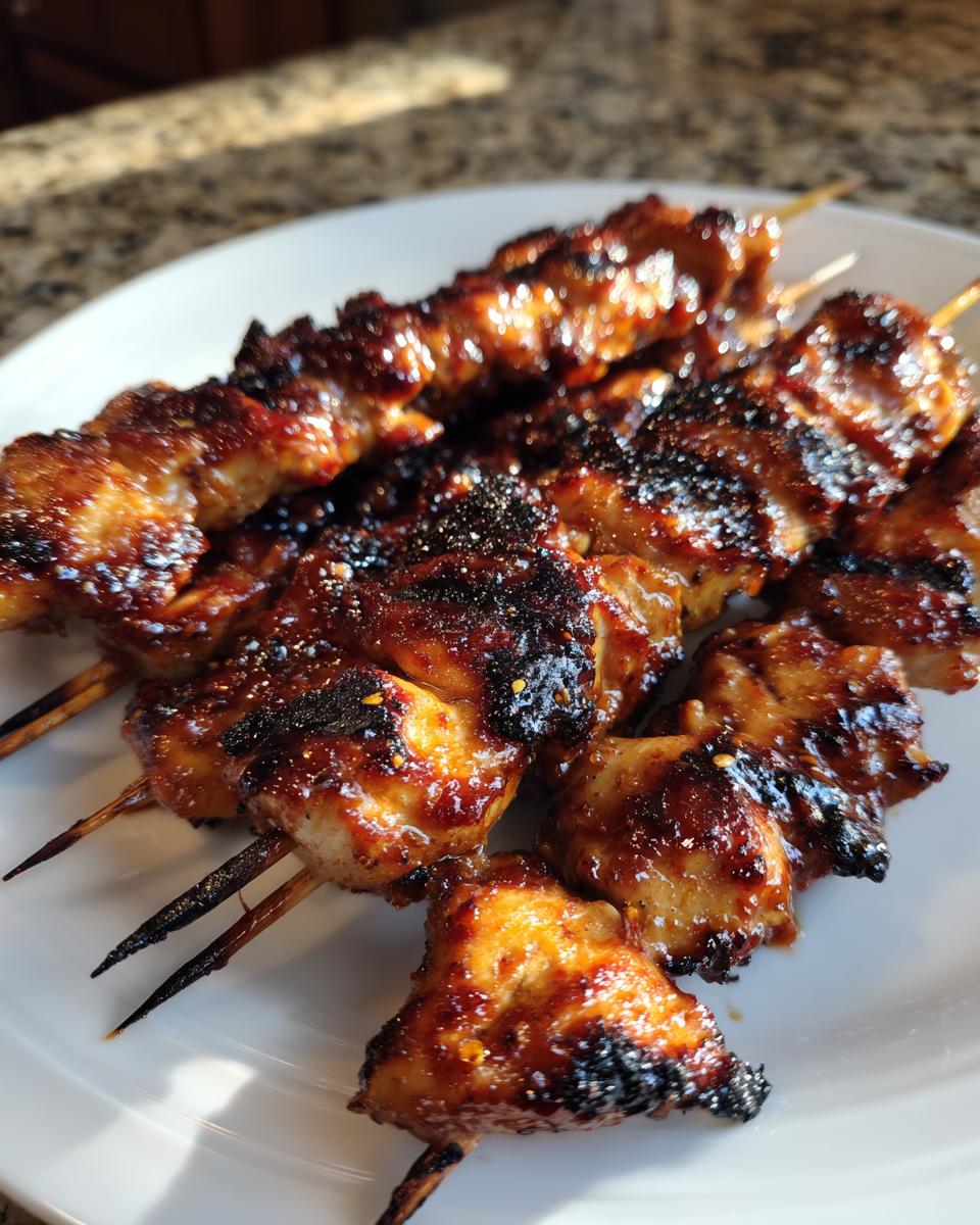 Honey Chipotle Chicken Skewers - detail 1