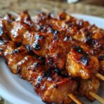 Honey Chipotle Chicken Skewers
