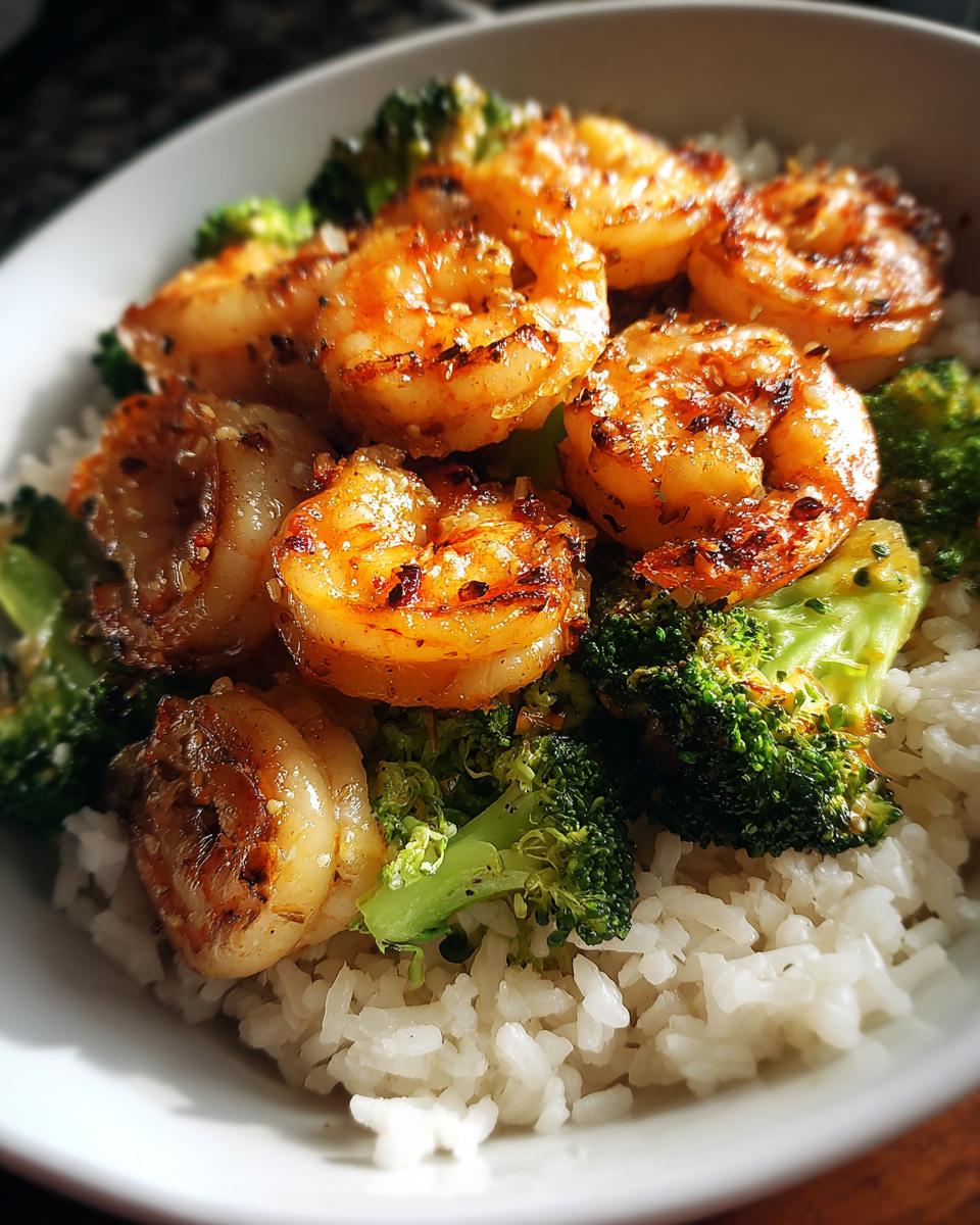 Honey Garlic Shrimp and Broccoli Stir Fry - detail 1