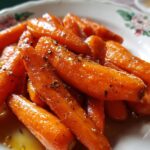 Honey Roasted Carrots Side Dish