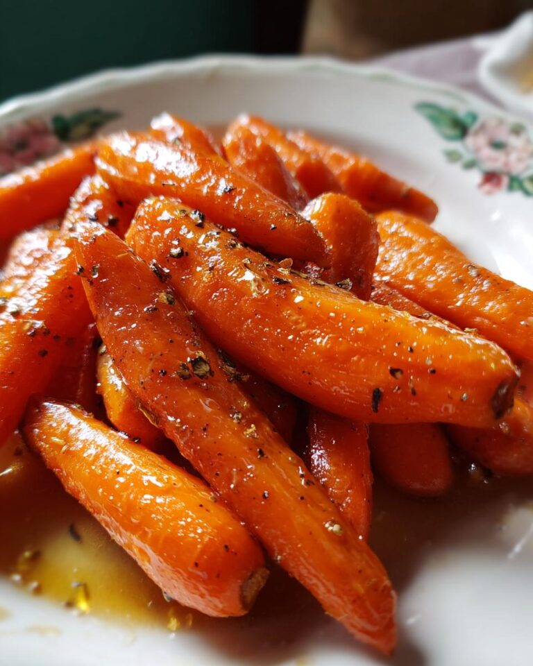 Honey Roasted Carrots Side Dish
