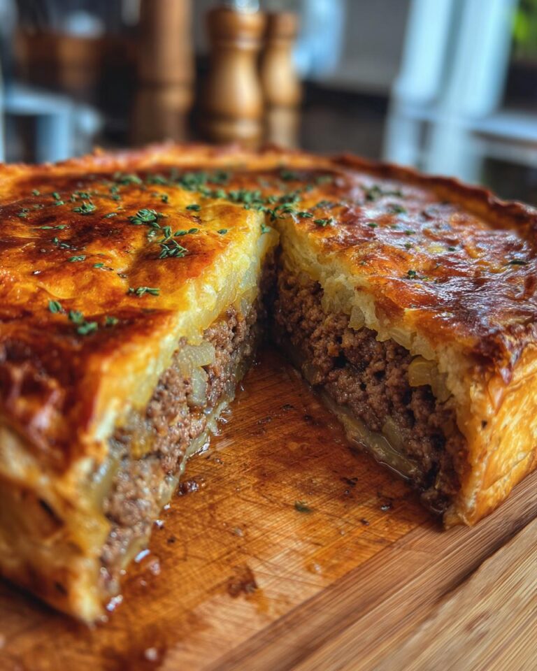 Impossible Hamburger Pie