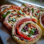 Italian Deli Pinwheel Sandwiches