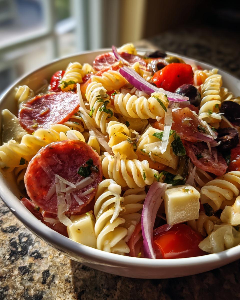 Italian Grinder Pasta Salad (Pepperoni) - detail 1