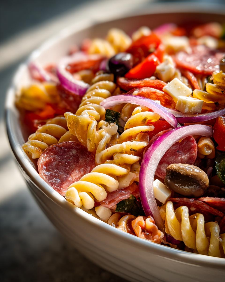 Italian Grinder Pasta Salad (Pepperoni) - detail 2