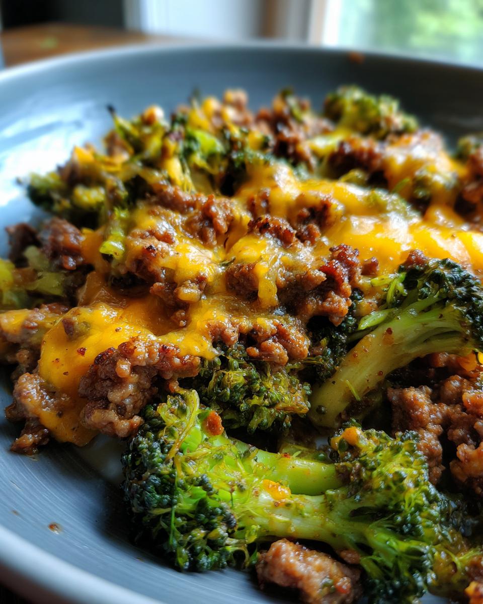 Keto Ground Beef Skillet Dinner - detail 1