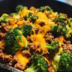 Keto Ground Beef Skillet Dinner