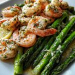 Lemon Garlic Shrimp and Asparagus