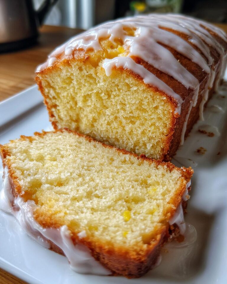 Lemon Loaf Cake One Bowl