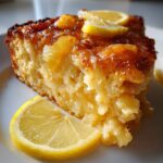Lemon version Pineapple Dump Cake