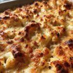 Low Carb Chicken Alfredo Bake