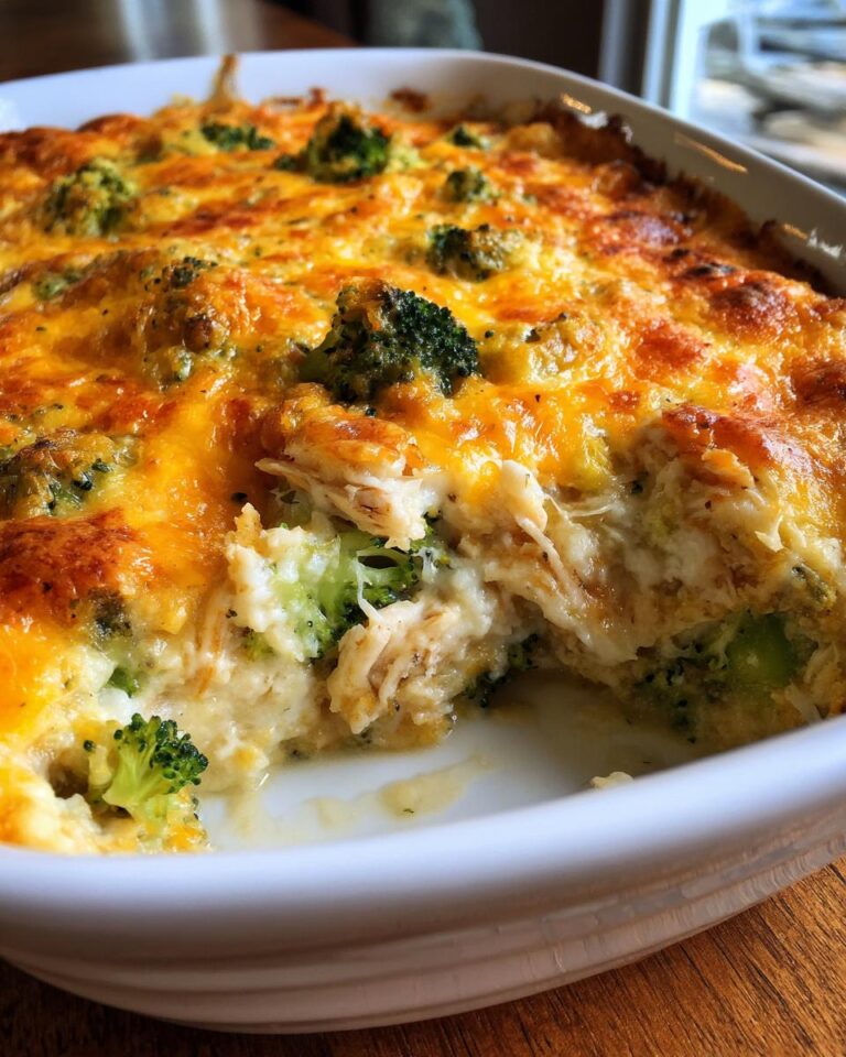 Low Carb Chicken and Broccoli Casserole