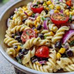 Mexican Pasta Salad with Black Beans