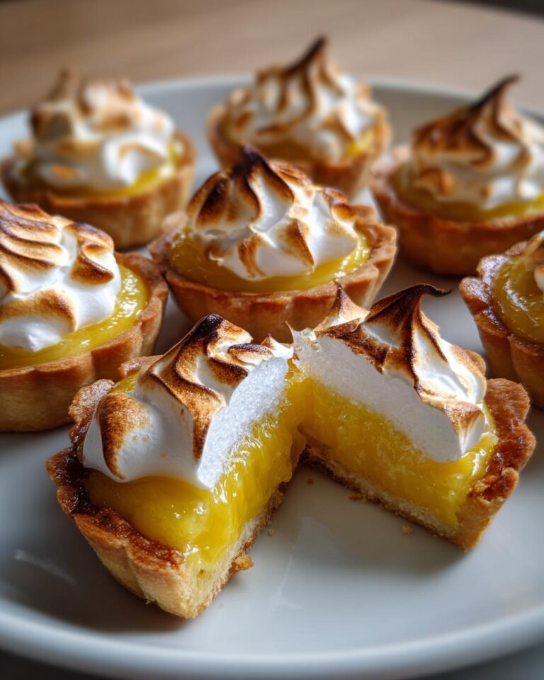 Mini Lemon Flower Tarts