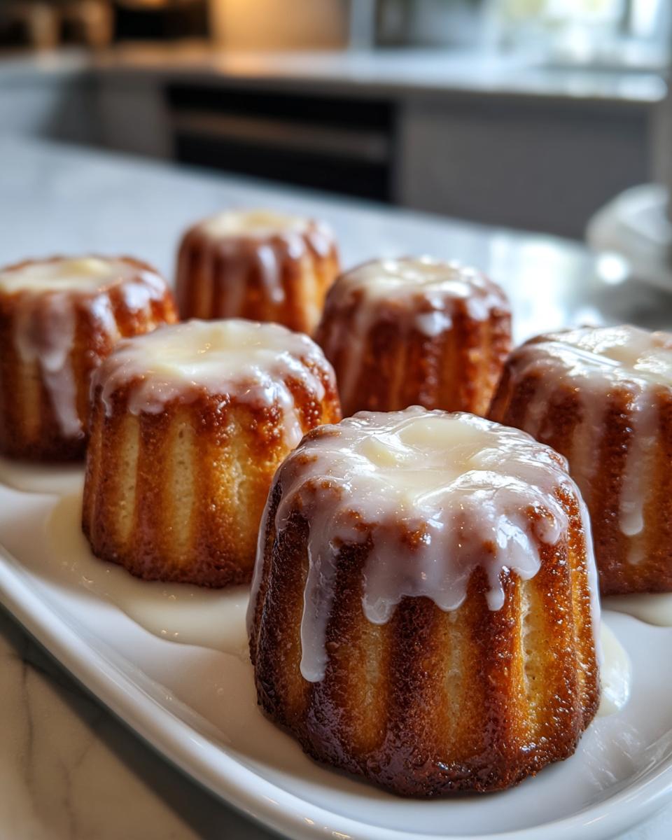 Mini Tea Party Cakes with Glaze - detail 1