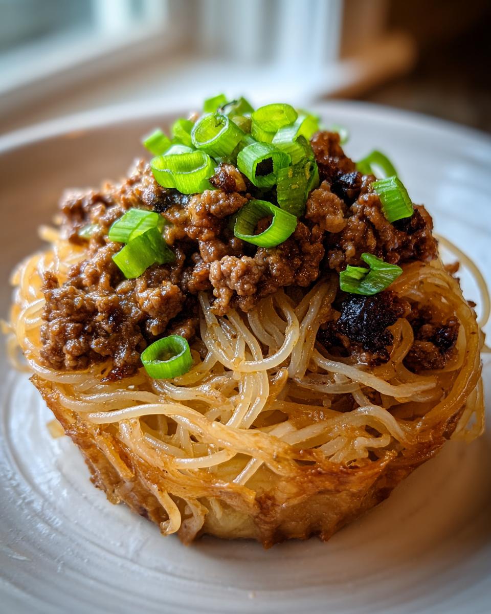 Mongolian Ground Beef Rice Noodles - detail 1