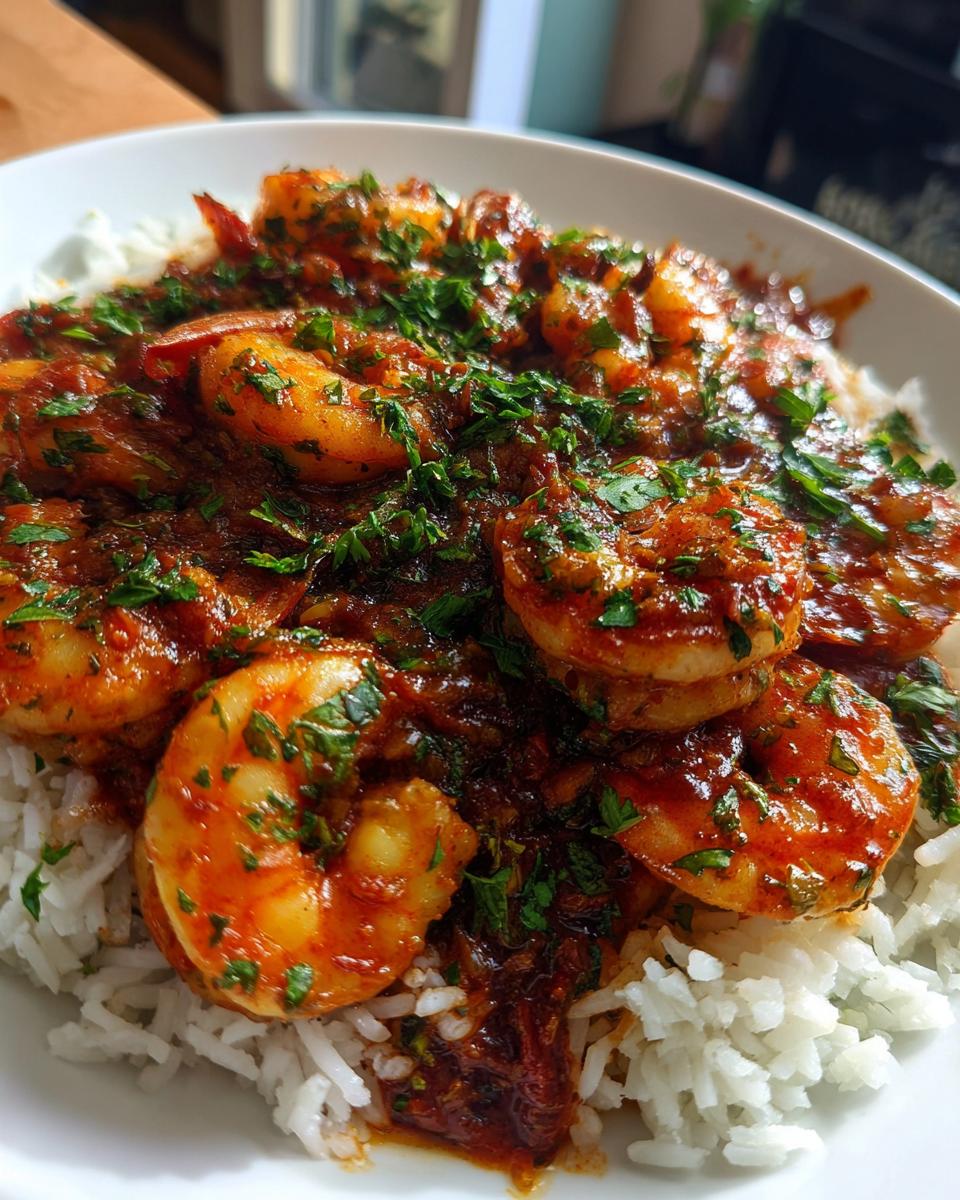 New Orleans Creole Shrimp - detail 1