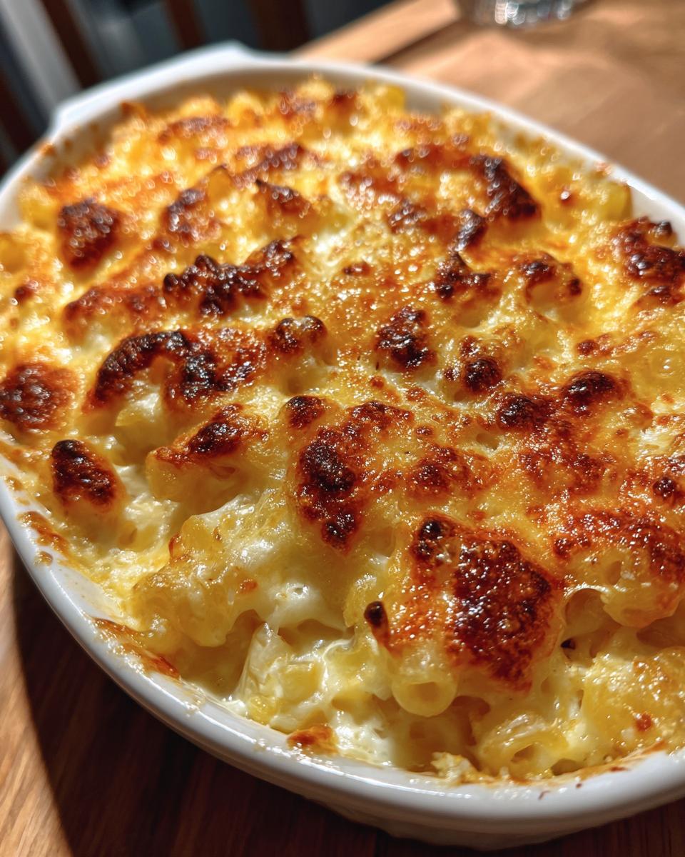 Perfect Baked Mac and Cheese with Three Cheeses - detail 2