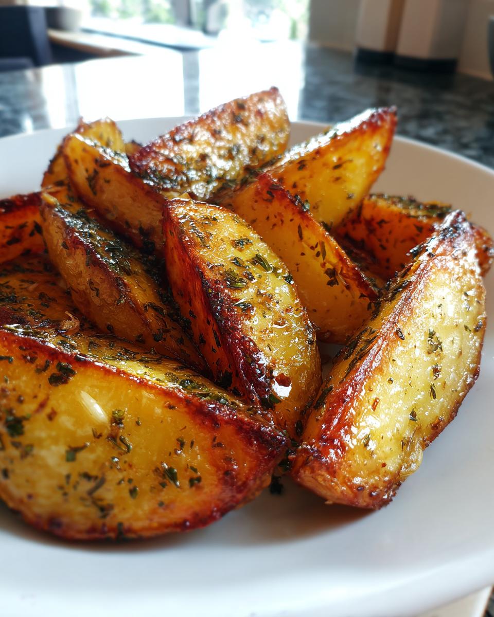 Perfect Crispy Roasted Potatoes with Garlic - detail 1