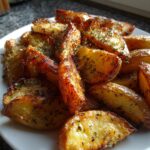 Perfect Crispy Roasted Potatoes with Garlic