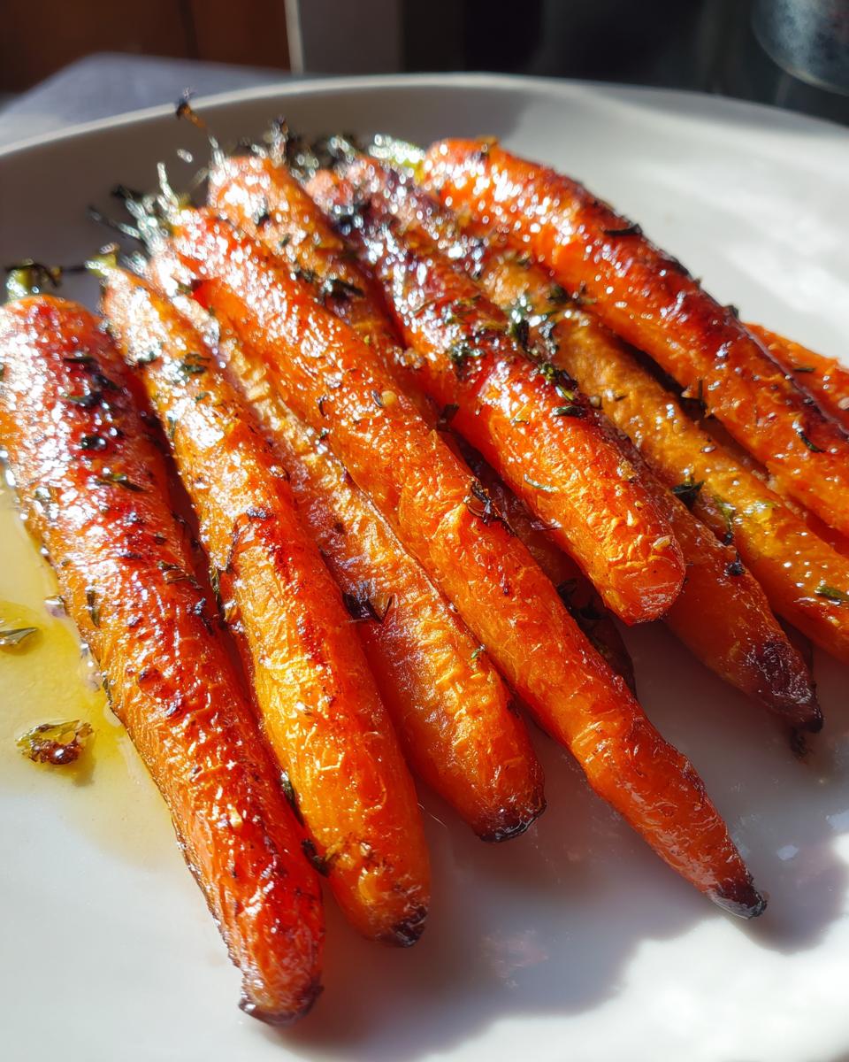 Perfect Oven Roasted Carrots with Honey Glaze - detail 1
