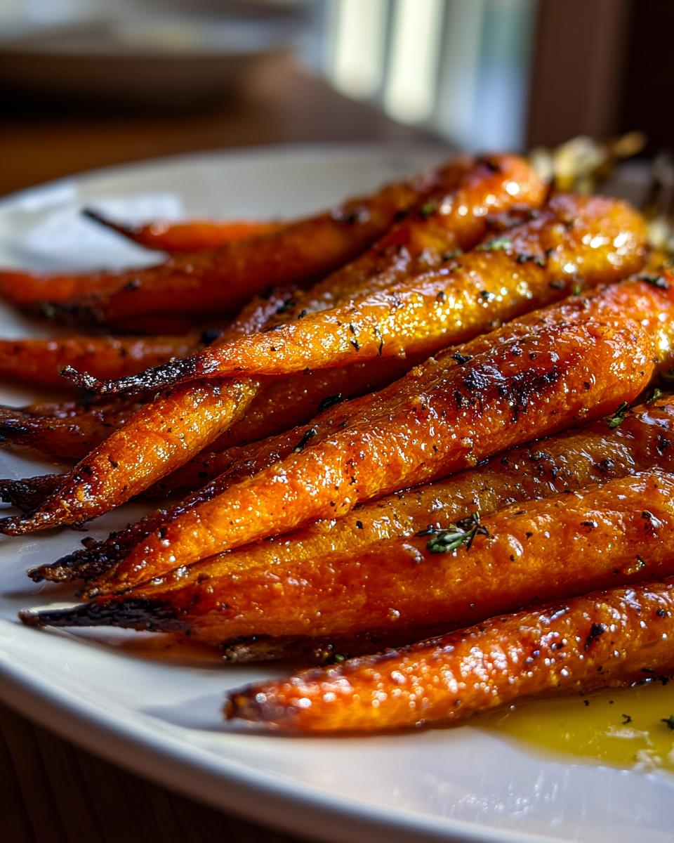 Perfect Oven Roasted Carrots with Honey Glaze - detail 2