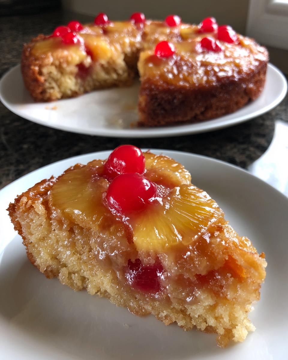 Pineapple Upside Down Dump Cake - detail 1