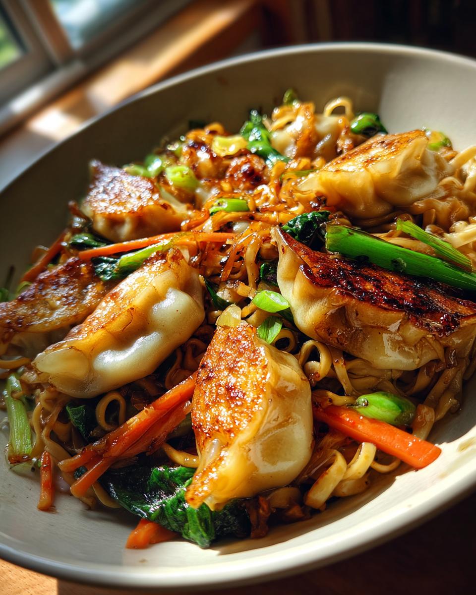 Potsticker Noodle Bowl - detail 1