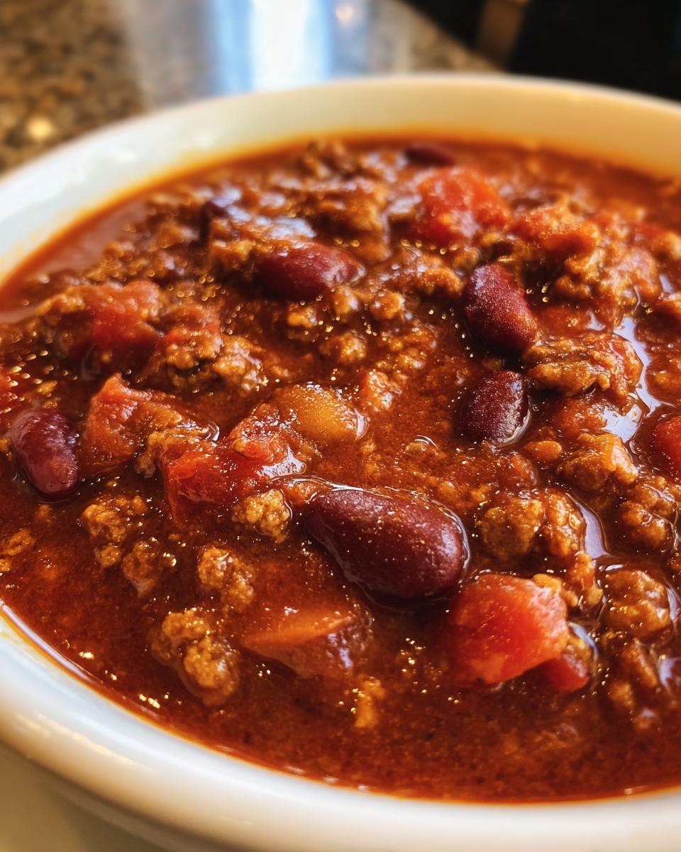 Quick Chili Beans Dinner - detail 1