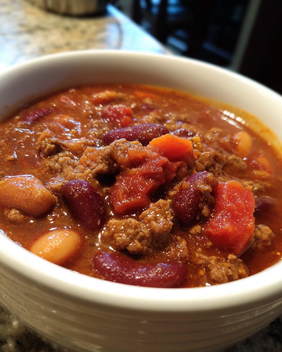 Quick Chili Beans Dinner - detail 2