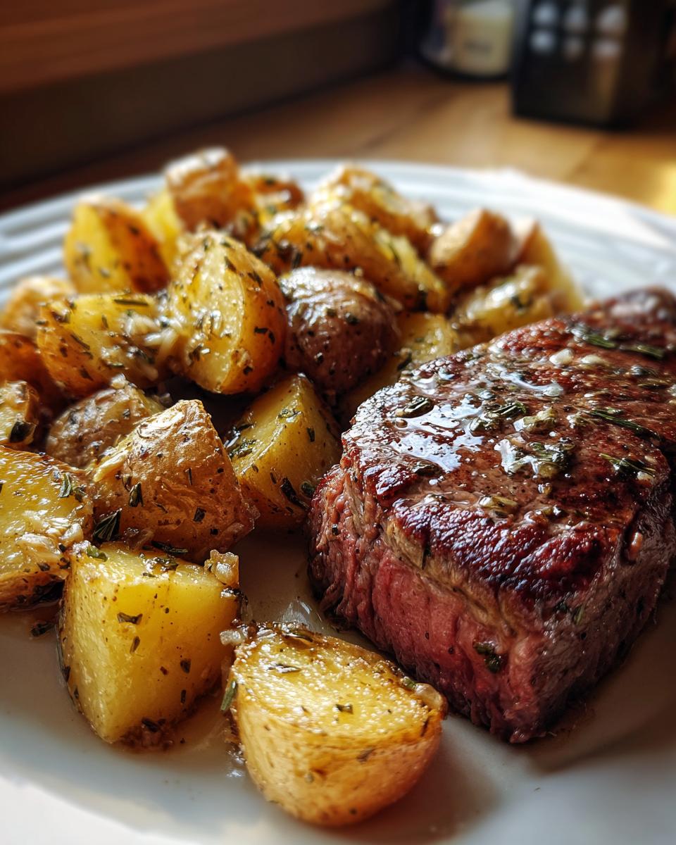 Quick Steak and Potato Dinner - detail 1