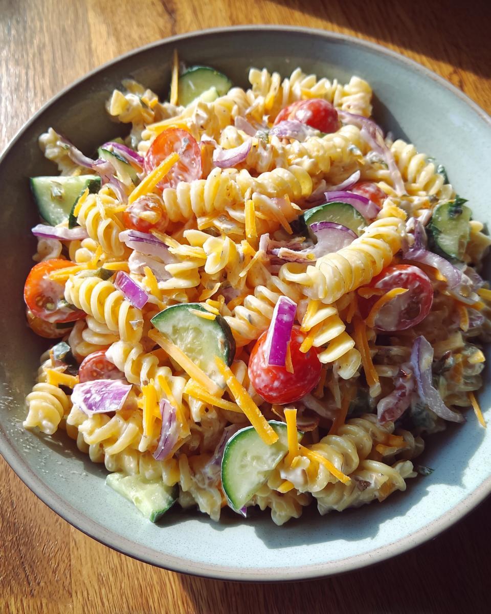 Ranch Pasta Salad - detail 1