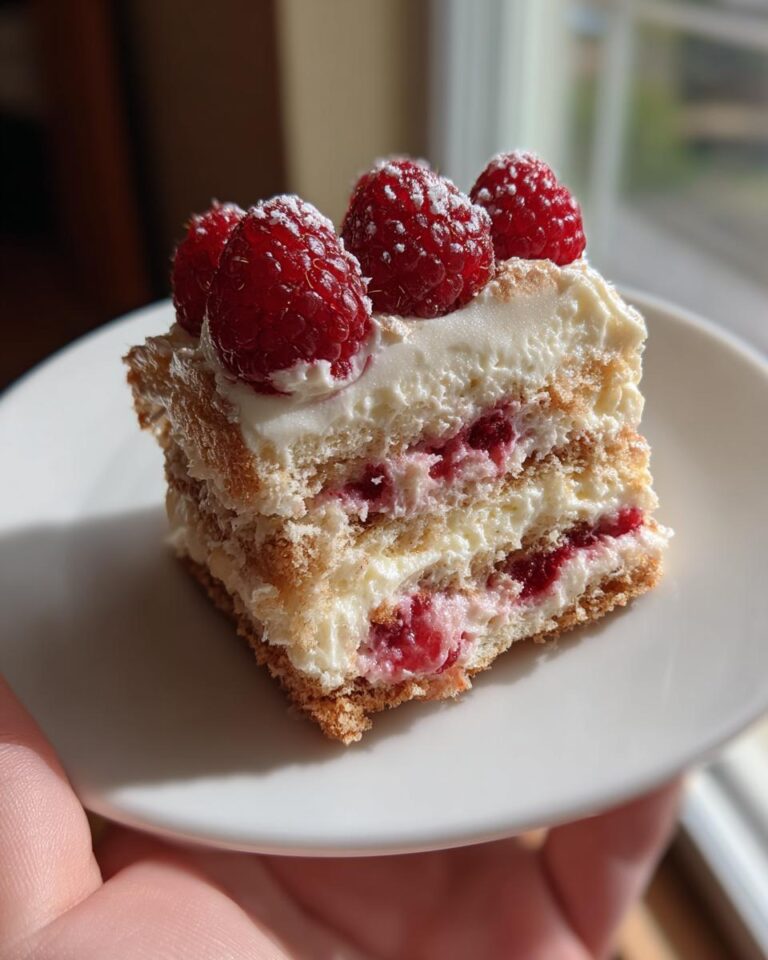Raspberry Mascarpone Dessert