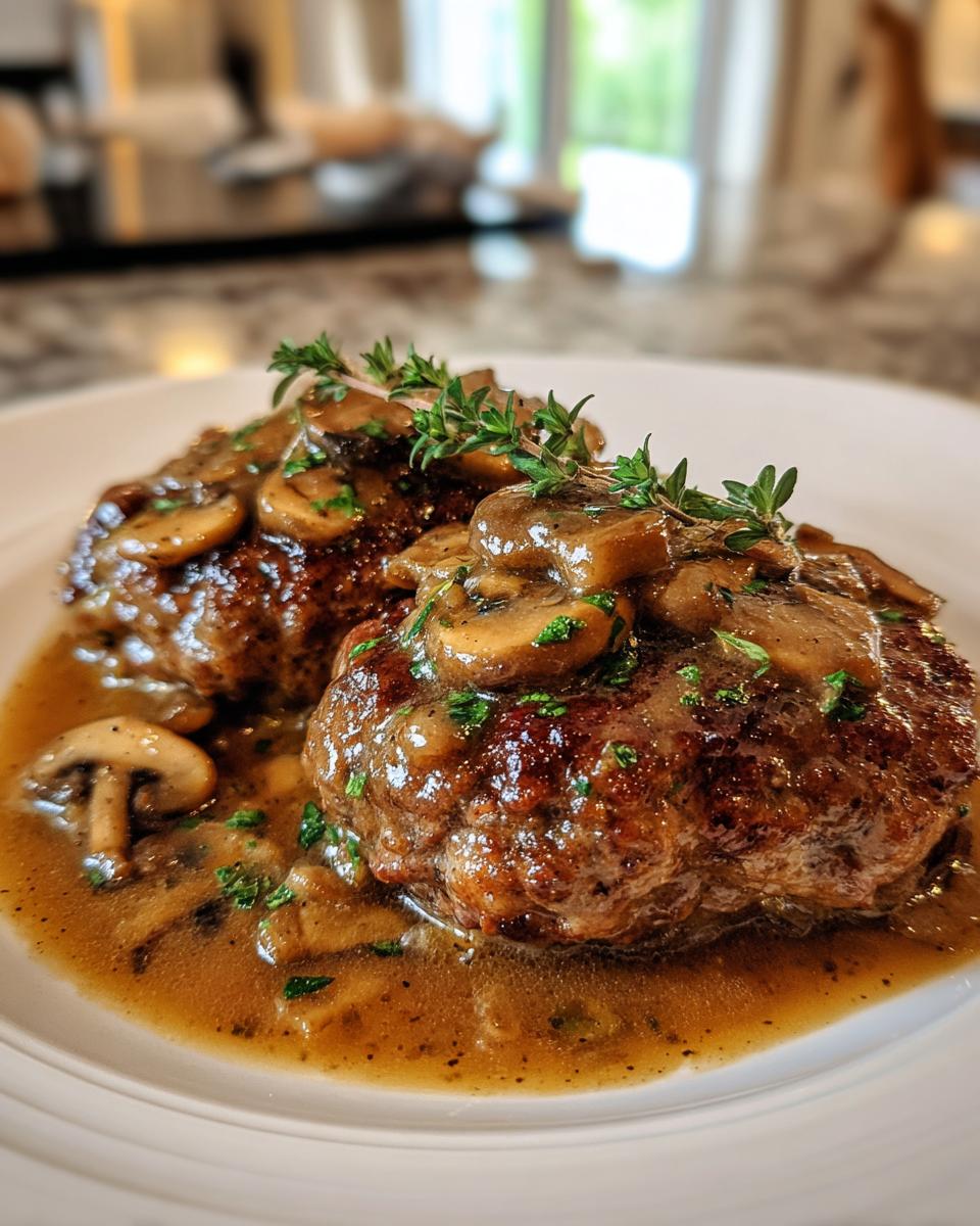 Salisbury Steak - detail 1