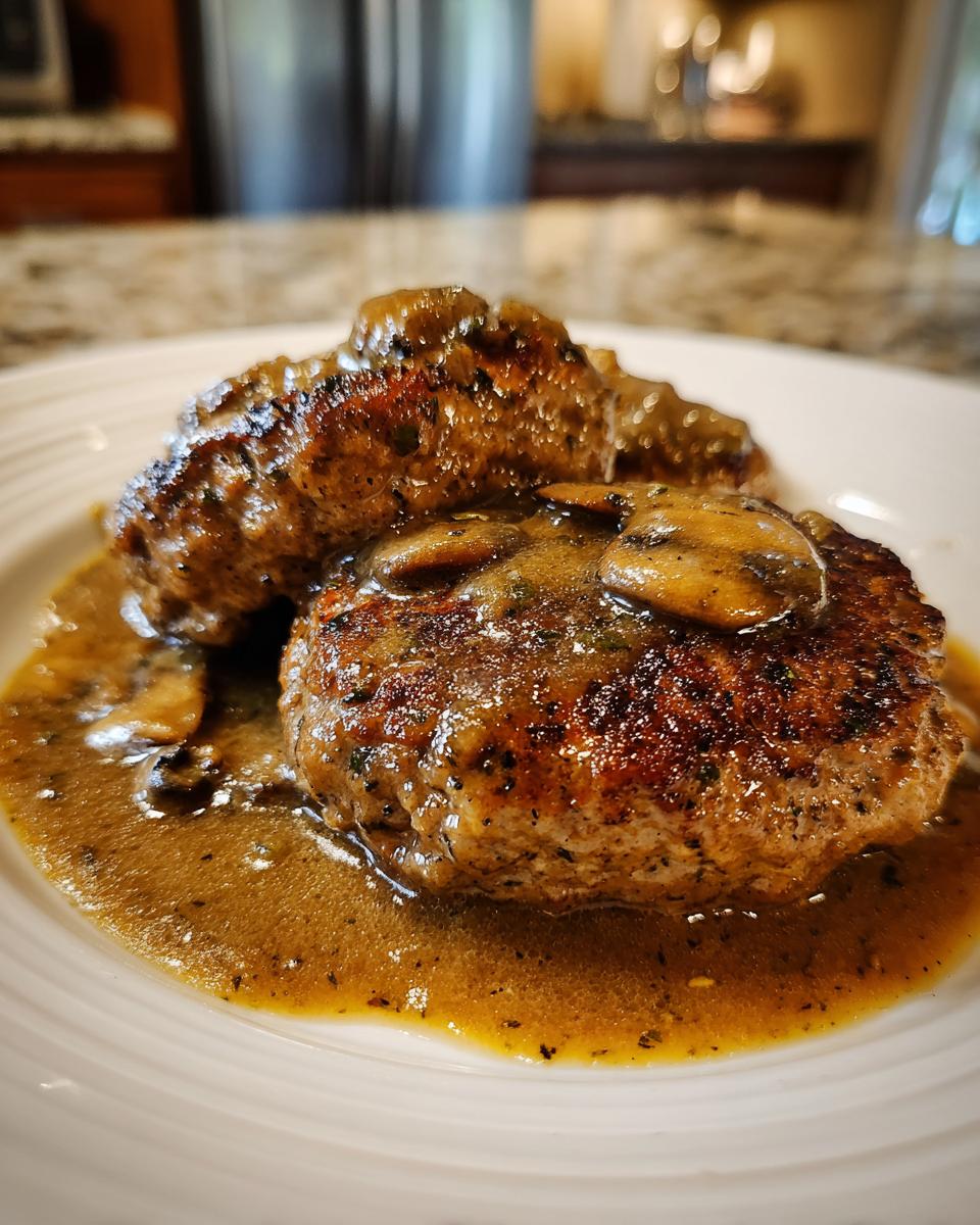 Salisbury Steak - detail 2