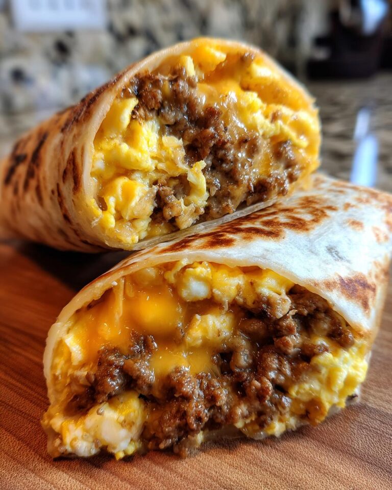 Sausage Egg and Cheese Roll Ups