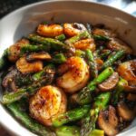 Shrimp and Asparagus Stir Fry