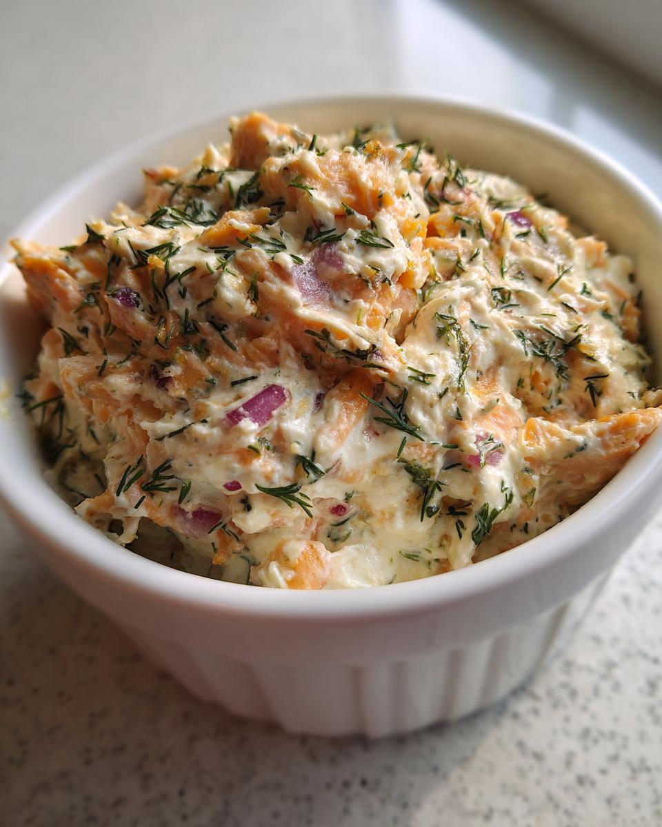 Smoked Salmon Artichoke Dip - detail 2