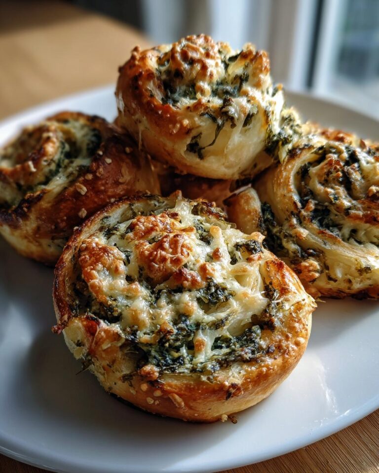 Spinach Artichoke Swirls