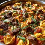 Steak Tortellini Skillet