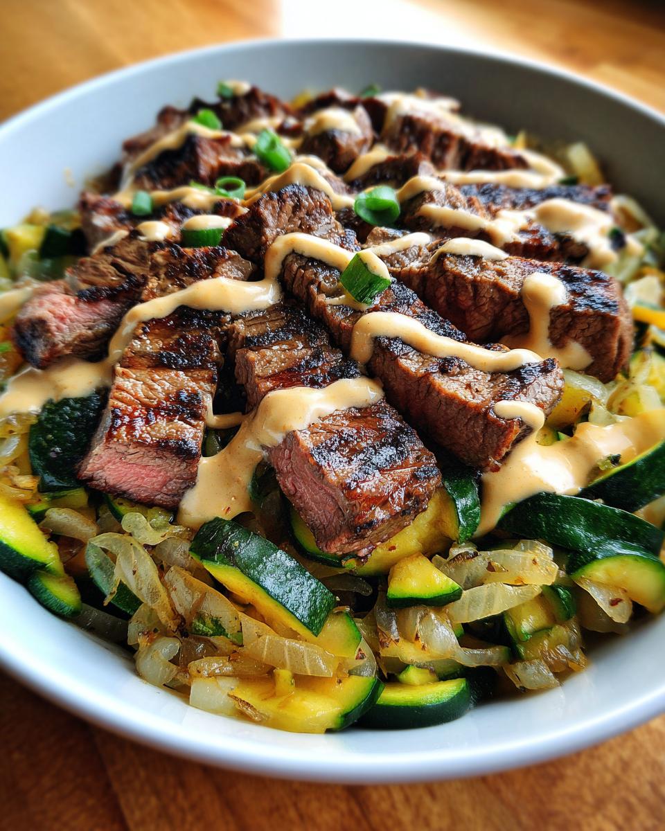 Steak Zucchini Bowl - detail 1