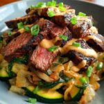 Steak Zucchini Bowl