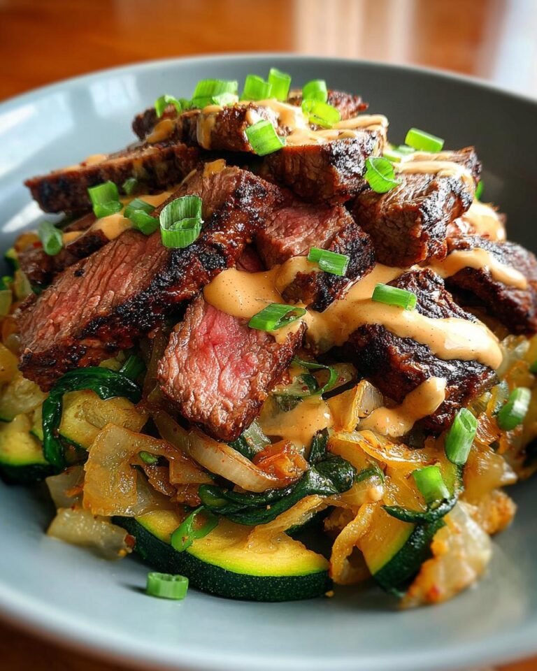 Steak Zucchini Bowl